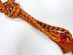 正絹　手組帯締め